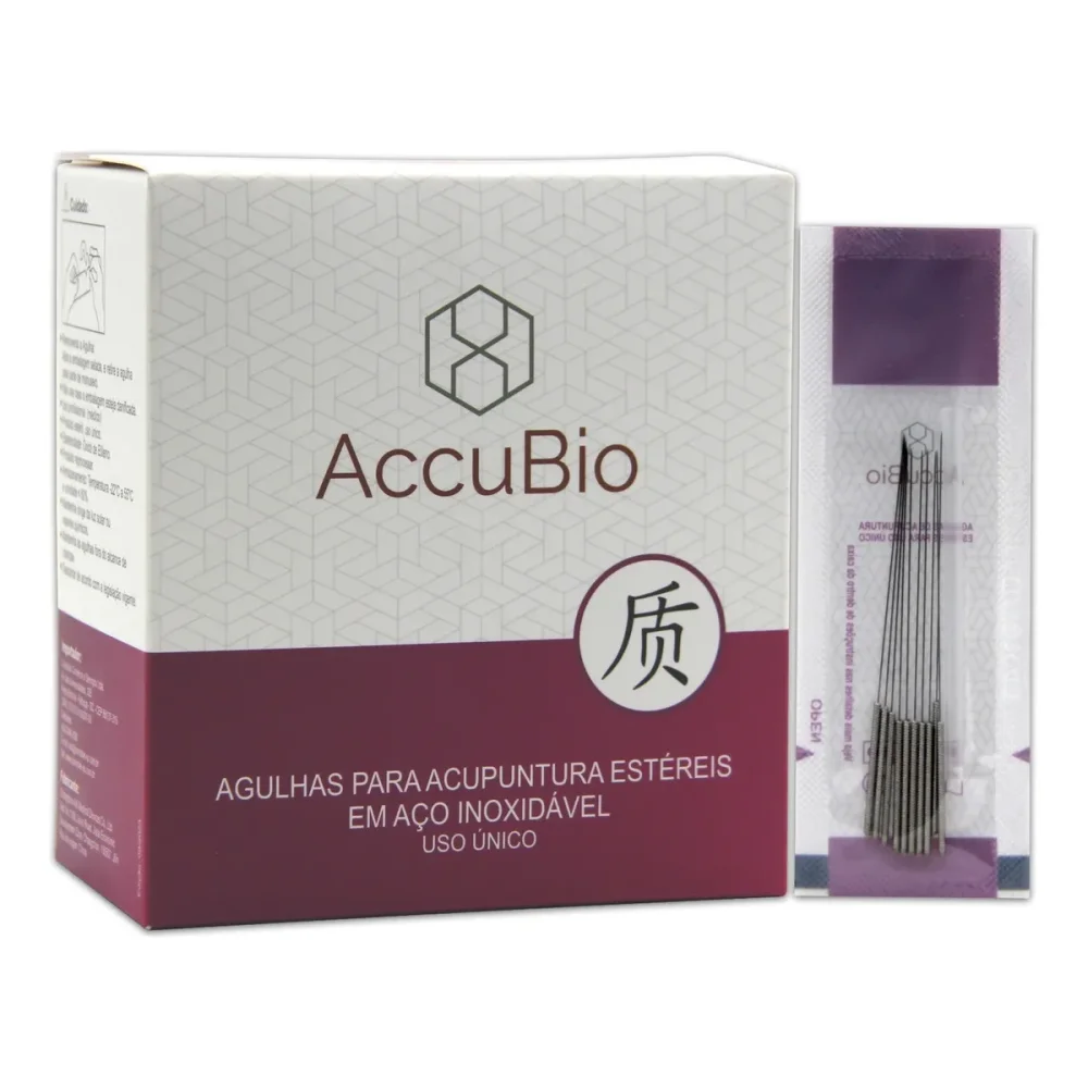 Agulha Sistemica Accubio 1000 unds 0,25x40