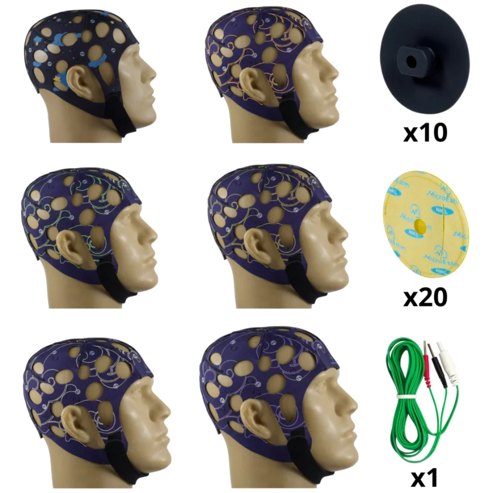 Kit Toucas para tDCS - Modelo Completo (CP)