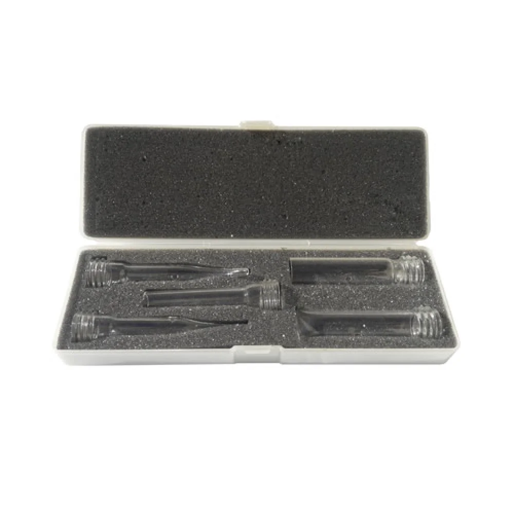 Kit Ventosas Facial de Vidro c/ 5 Peças